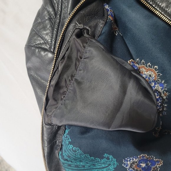 Massimo Dutti Natural Leather Woman M/ black Jackets - Picture 4 of 16